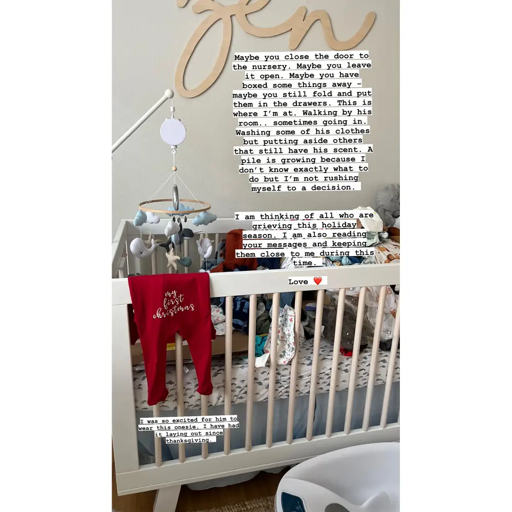 Alyssa Scott Mourns Her and Nick Cannon's Late Son Zen, Shares His 1st Christmas Onesie: 'I Don't Know Exactly What to Do'