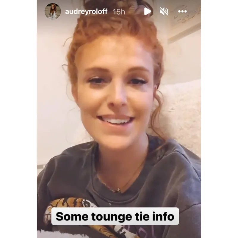 Audrey Roloff Newborn Son Has Tongue Tie Procedure Amid Her Breast Feeding Struggles