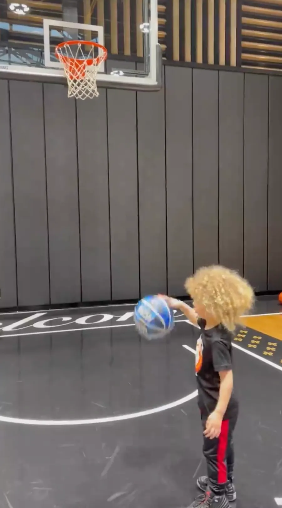 Basketball Boy! See Drake and Sophie Brussaux's Son Adonis' Photo Album