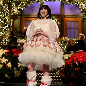 Billie Eilish Celebrates the Holidays During 'Saturday Night Live' Hosting Debut: 'I Love Christmas'