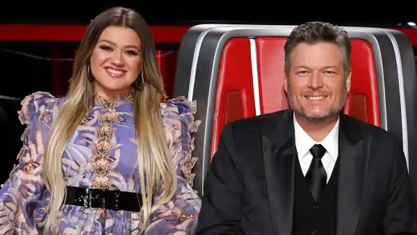 Blake Shelton Jokes Kelly Clarkson Is the ‘Second Worst’ Coach in ‘Voice’ History