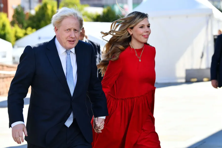 Boris Carrie Johnson Celebrity Babies of 2021