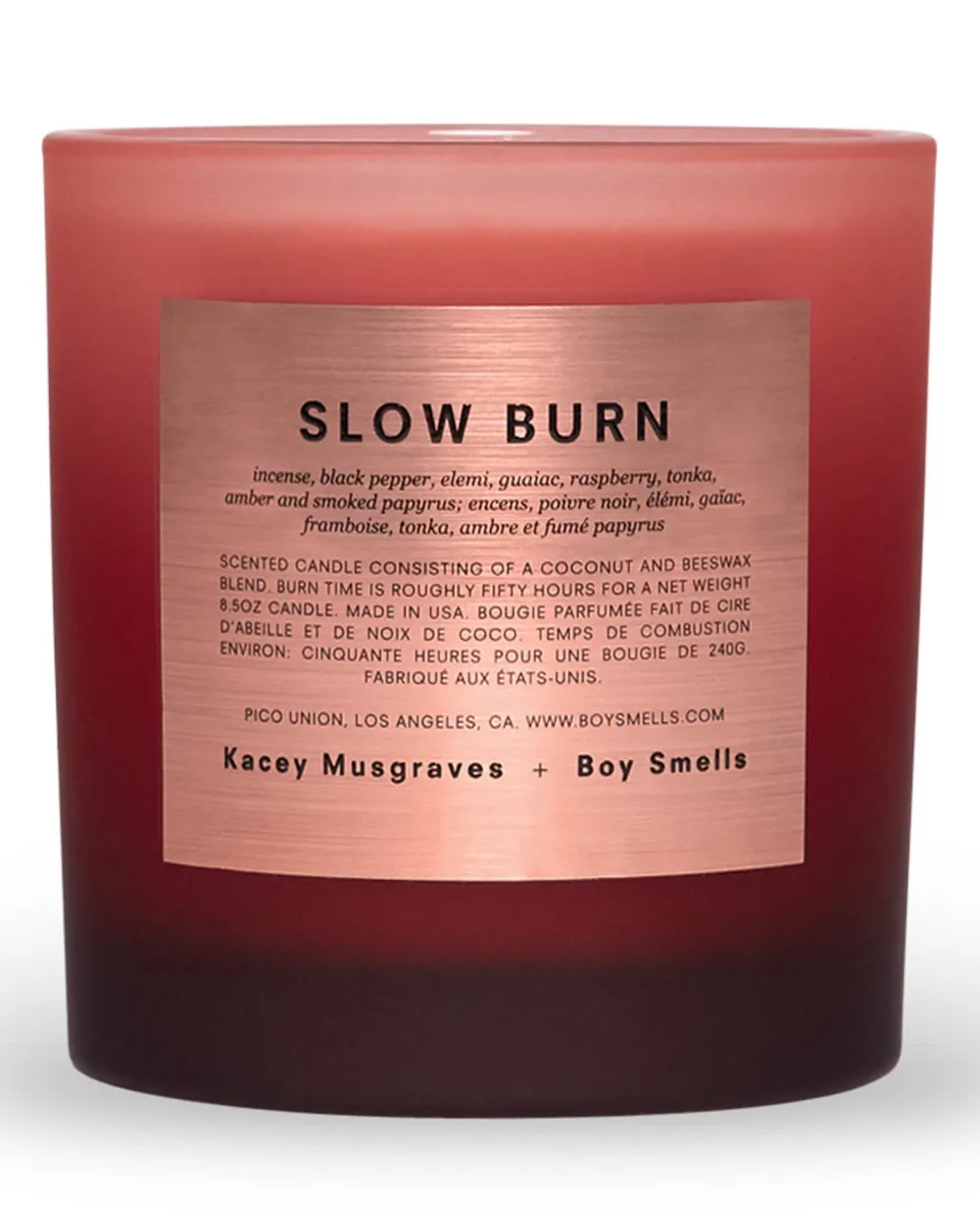 Boy Smells x Kacey Musgraves Slow Burn Scented Candle