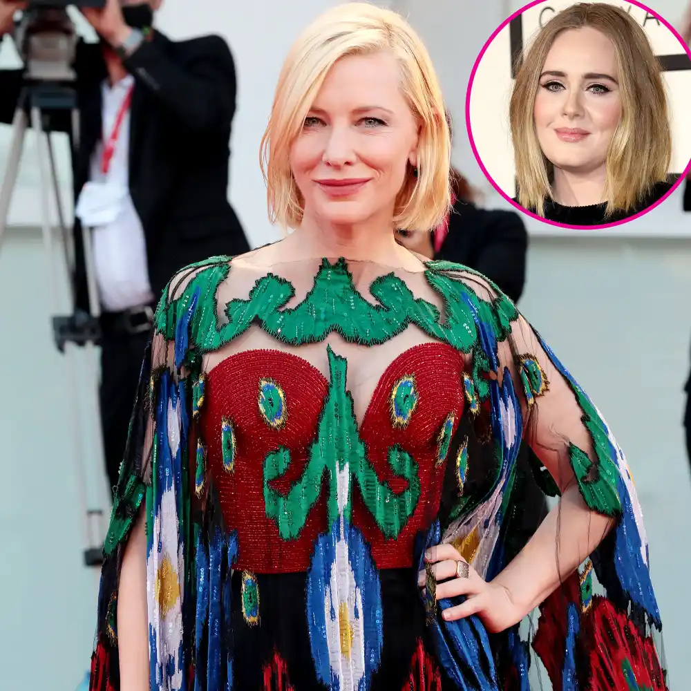 Cate Blanchett Is 'Absolutely Chuffed&rsquo; to Be Adele&rsquo;s Style Icon