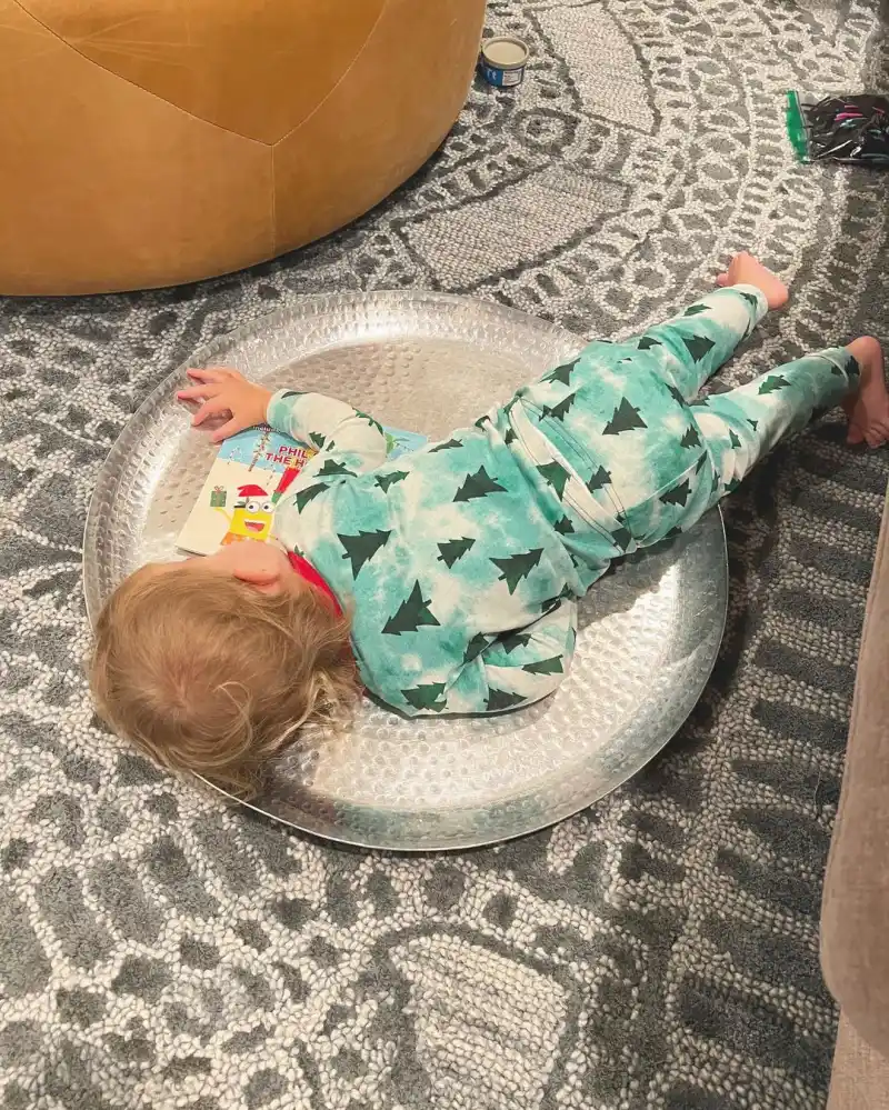 Celebrity Kids Rocking Festive Pajamas During 2021 Holiday Season Carson Daly