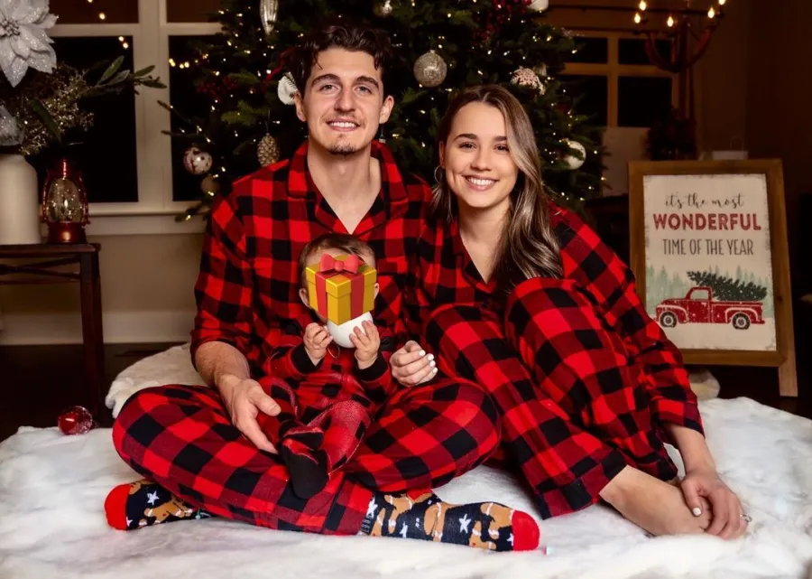 Celebrity Kids Rocking Festive Pajamas During 2021 Holiday Season Gabby Barrett