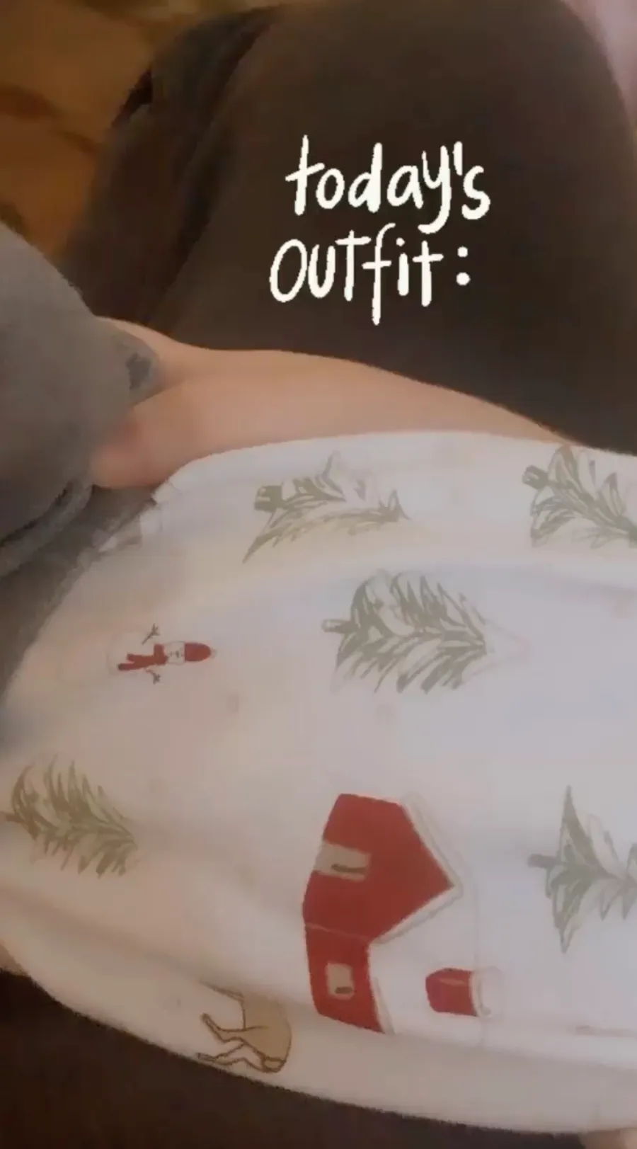 Celebrity Kids Rocking Festive Pajamas During 2021 Holiday Season Isabel Rock