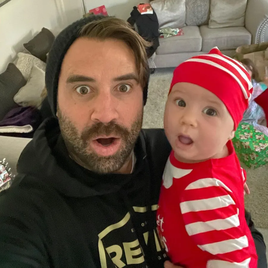 Celebrity Kids Rocking Festive Pajamas During 2021 Holiday Season Jason Wahler