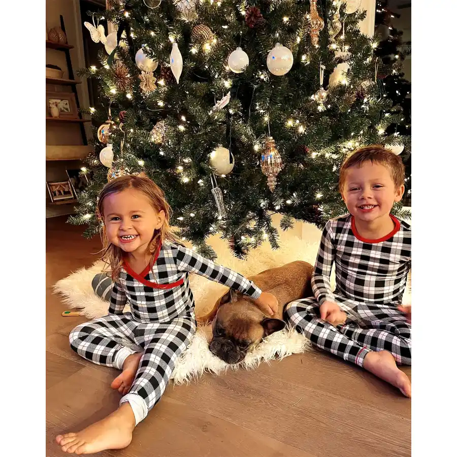 Celebrity Kids Rocking Festive Pajamas During 2021 Holiday Season: Photos