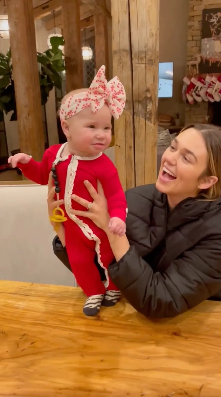 Celebrity Kids Rocking Festive Pajamas During 2021 Holiday Season Sadie Robertson