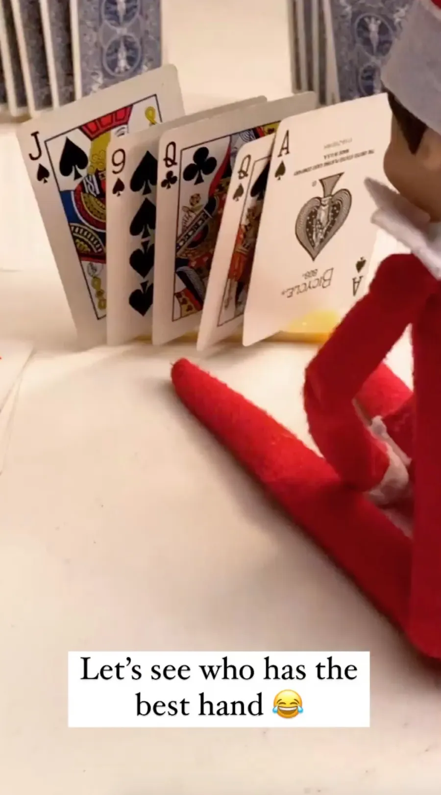 Celebrity Parents Creative Elf on the Shelf Setups Jana Kramer