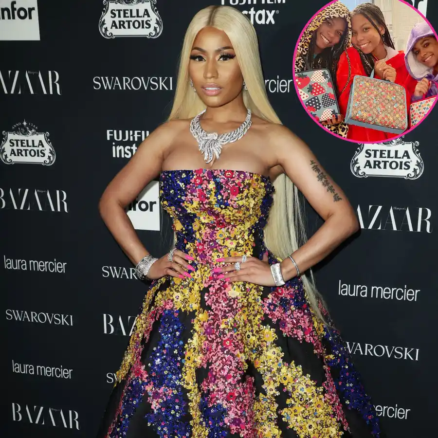 Celebs Great Gift Giving Nicki Minaj