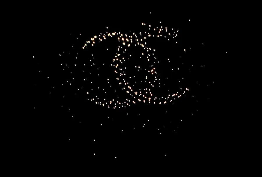 Chanel Lights Up the Miami Sky During Art Basel 2021 with No.5 Drone Show