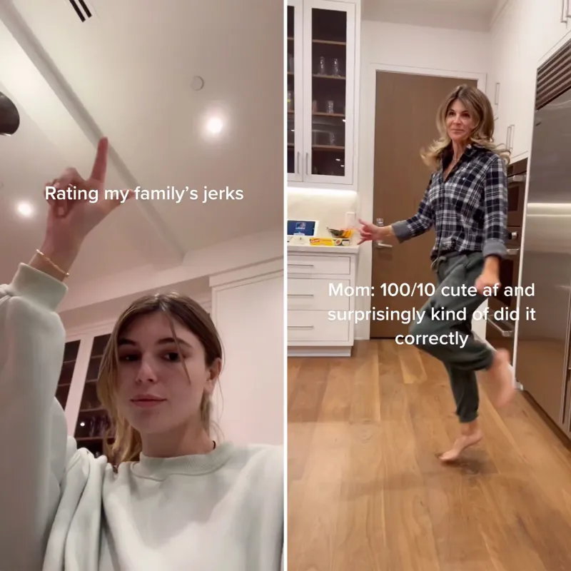 Cute AF'! Olivia Jade Giannulli Rates Mom Lori Loughlin's Dance Moves