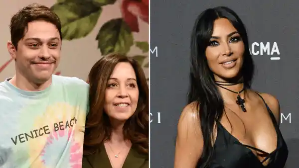 Fans Think Pete Davidson’s Mom Was Invited to the Kardashians’ Christmas Party Amid His Kim K. Romance