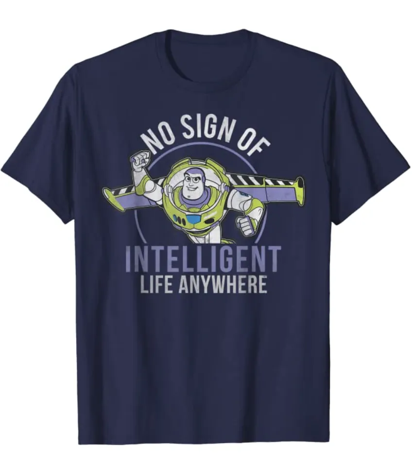 Disney Pixar Toy Story Buzz Lightyear Intelligent Life T-Shirt