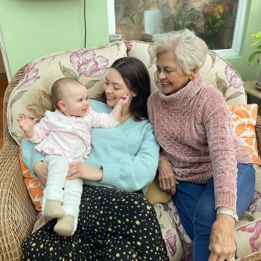 Family Affair! See Scarlett Hefner and More Celebs in 3-Generational Photos