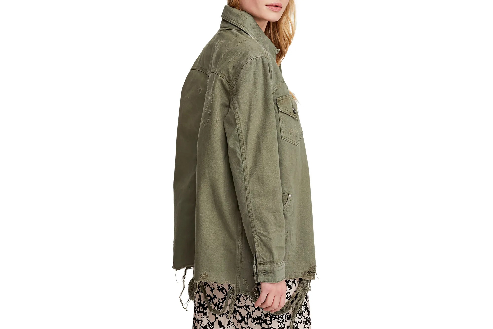 Free People Moonchild Shirt Jacket