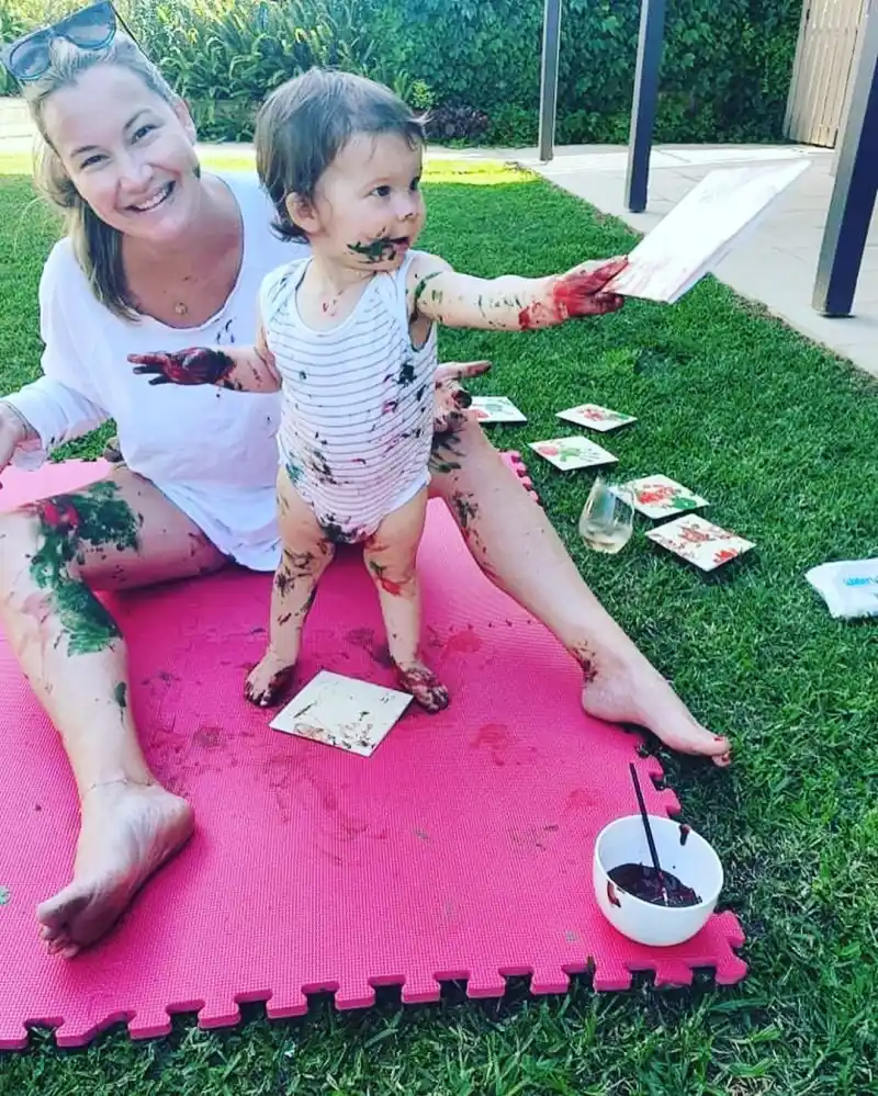 Hannah Ferrier Defends Painting With Daughter Ava: It’s ‘Not Harming’ Her