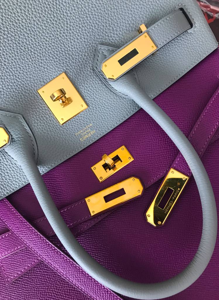 how to wear birkin bag