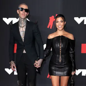 Inside Kourtney Kardashian and Travis Barker Holiday Trip to Disneyland With Kids