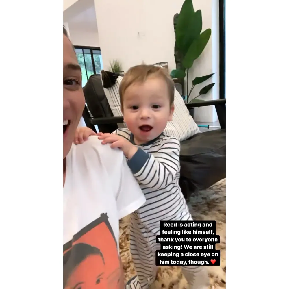 Jade Roper&rsquo;s Son Reed Is Monitored for Concussion After Falling, Hitting His Head