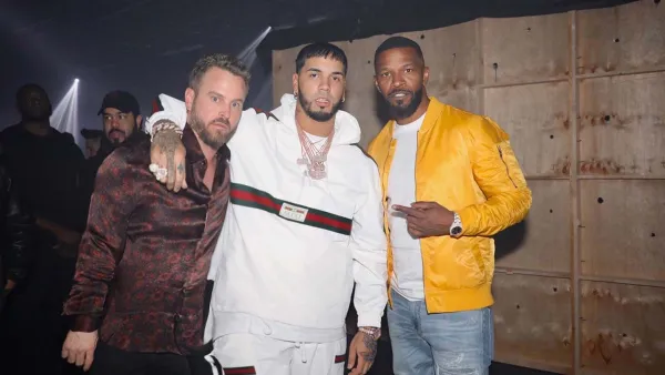 Jamie Foxx Teams Ups With Latin Rapper Anuell AA YouTube Documentary