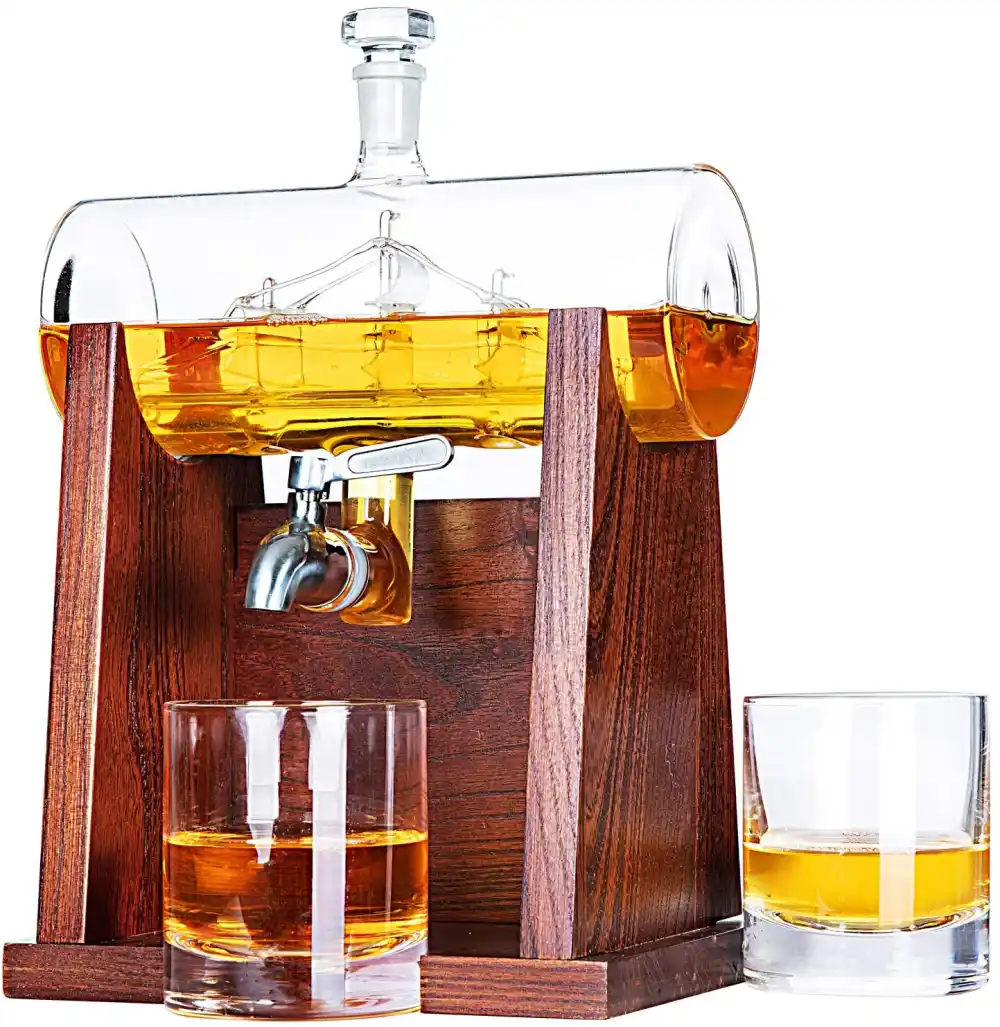 Jillmo Whiskey Decanter Set