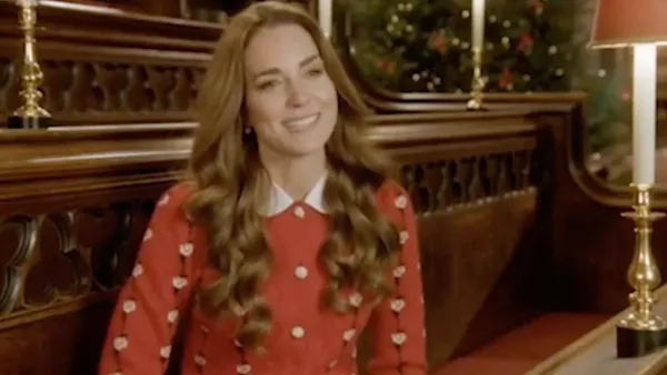 Kate Middleton Honors Princess Diana With Christmas Cardigan