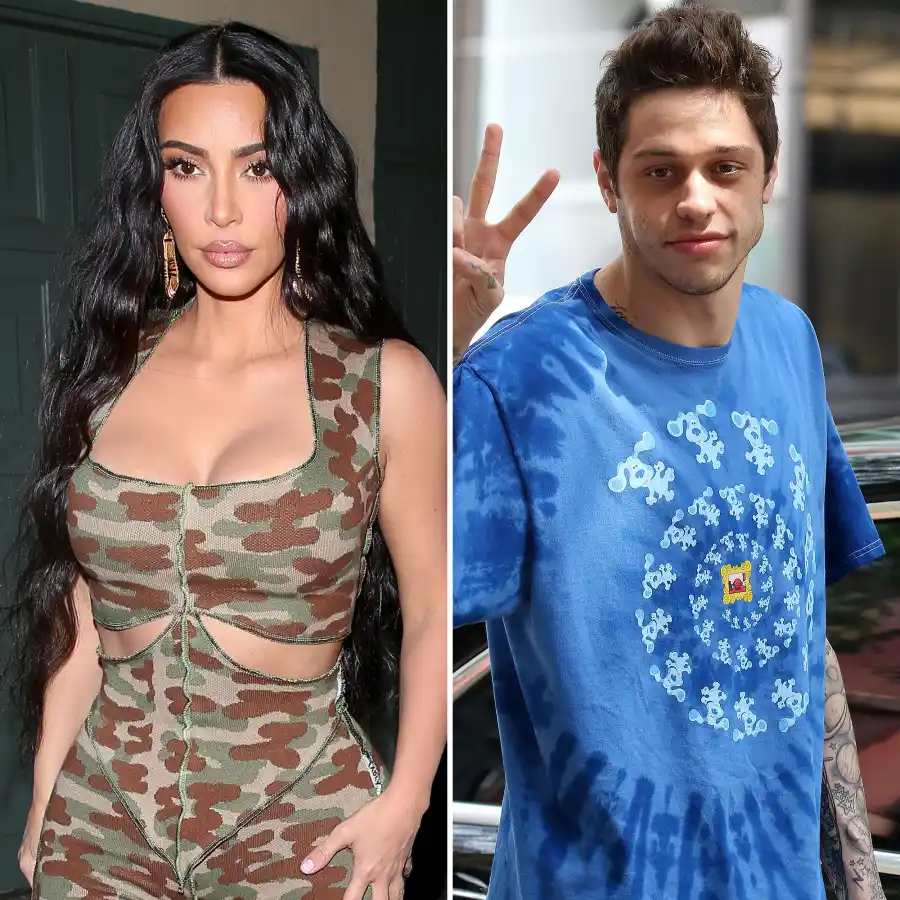 Kim Kardashian Attends the People’s Choice Awards With Pete Davidson