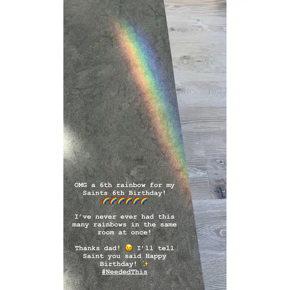 Kim Kardashian Remembers Father Robert After Seeing 6 Rainbows on Son Saint&rsquo;s Birthday: &lsquo;Needed This&rsquo;
