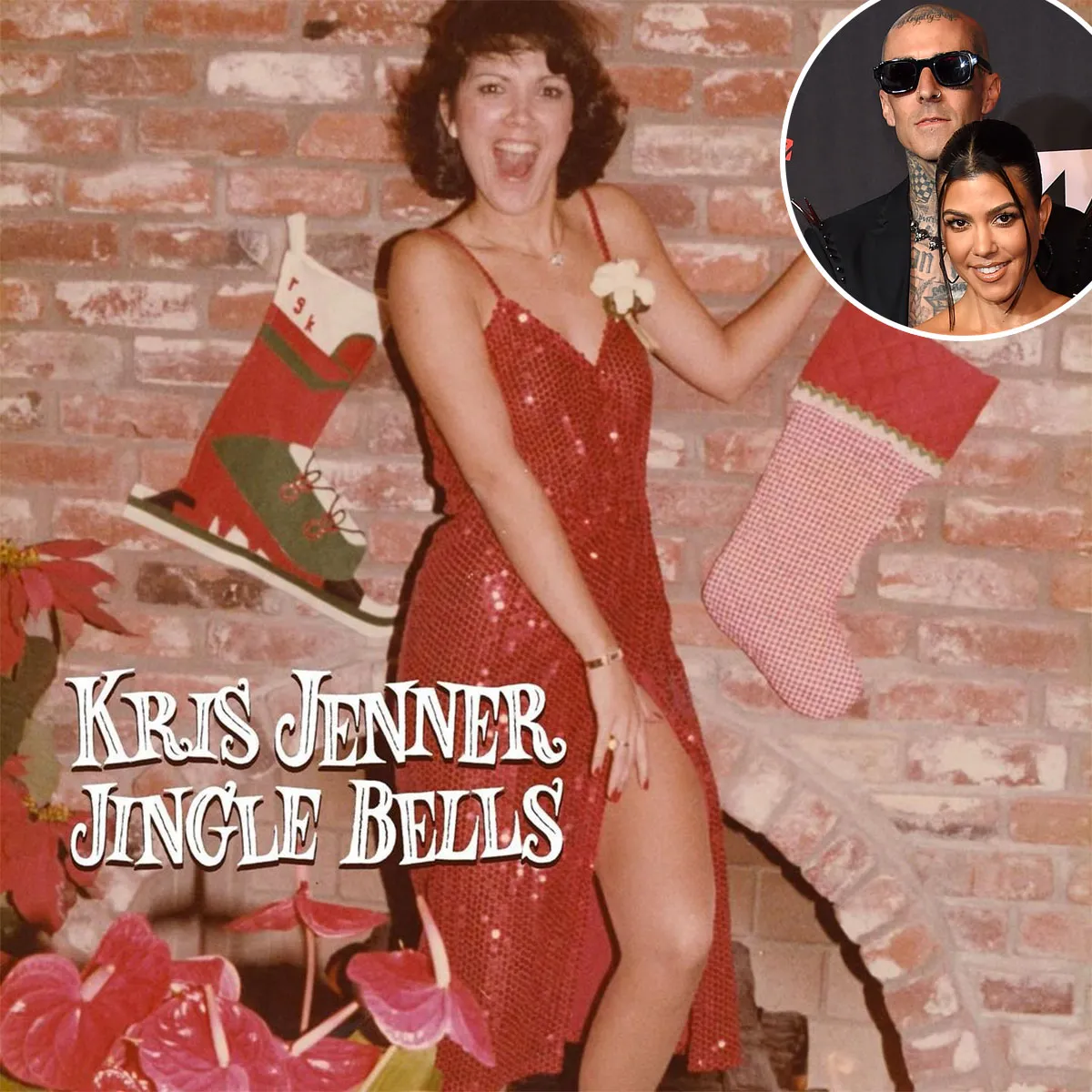Kris Jenner Releases Jingle Bells Cover Featuring Travis Barker and Kourtney Kardashian