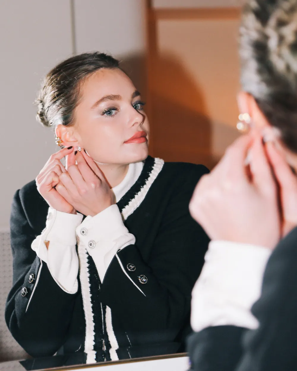 Kristine Froseth Getting Ready