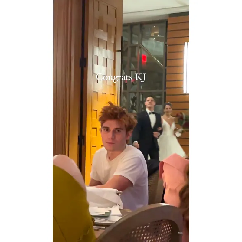 Lili Reinhart, KJ Apa and More 'Riverdale' Stars Attend Casey Cott's Wedding to Nichola Basara