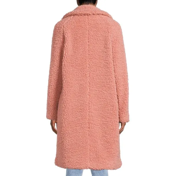 Lucky Brand Women's Faux Sherpa Coat