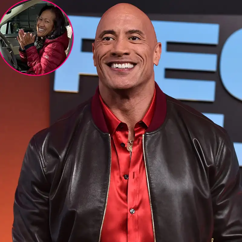 Merry Christmas! Dwayne Johnson Surprises His Mother With New Car