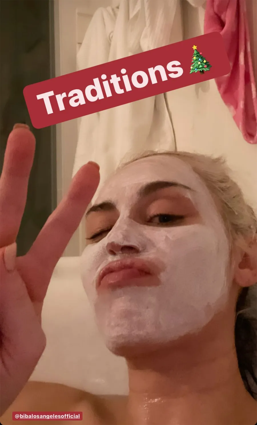Celeb Face Mask Selfies