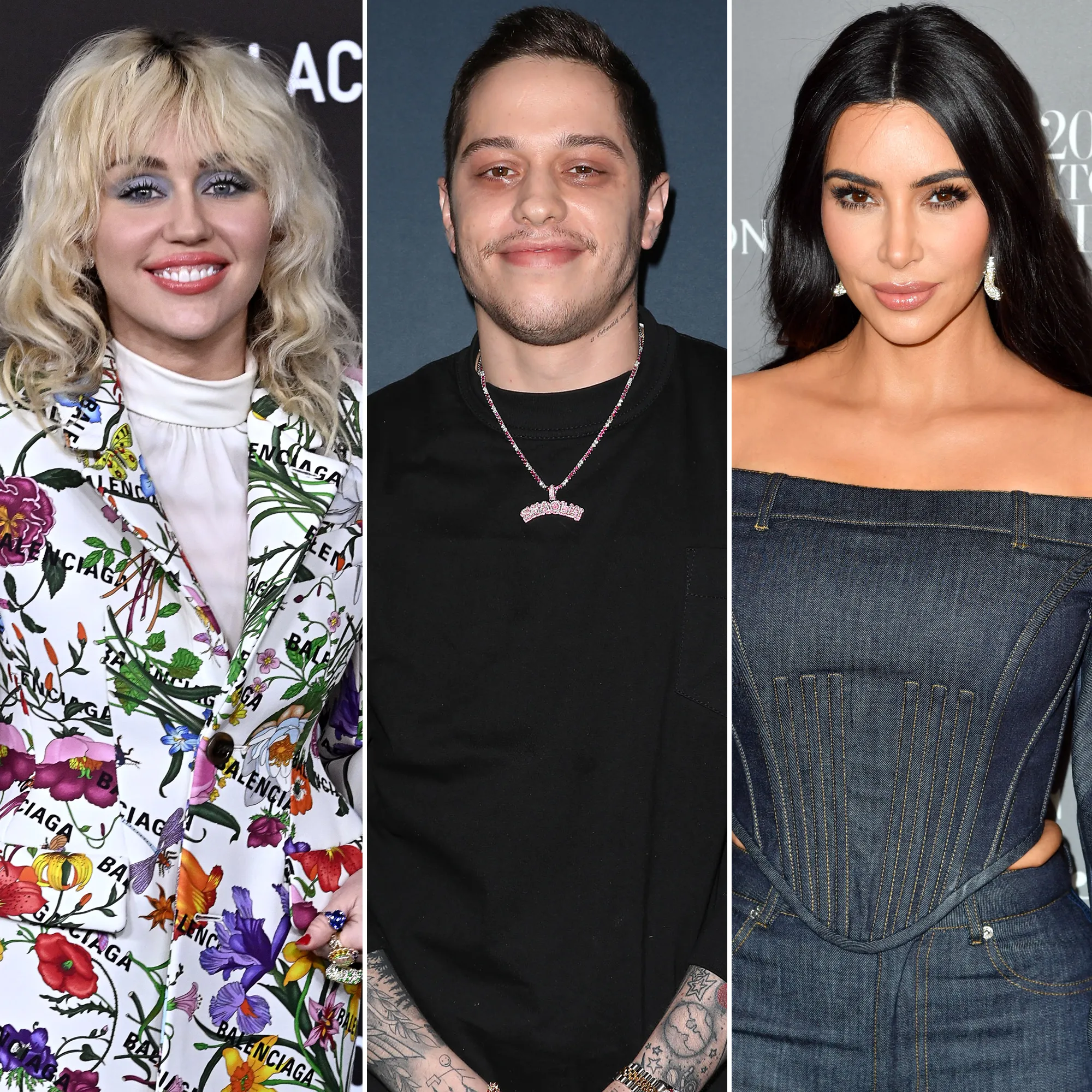 Miley Cyrus Pokes Fun at Pete Davidson's Relationship With Kim Kardashian: 'Should Have Been Me'