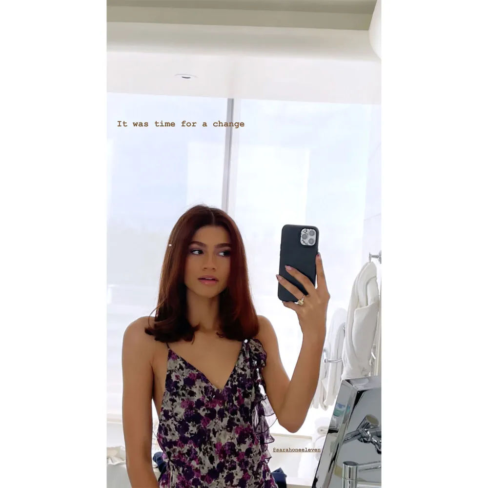 New Hair Alert! Zendaya Debuts the Wildest Hair Transformation