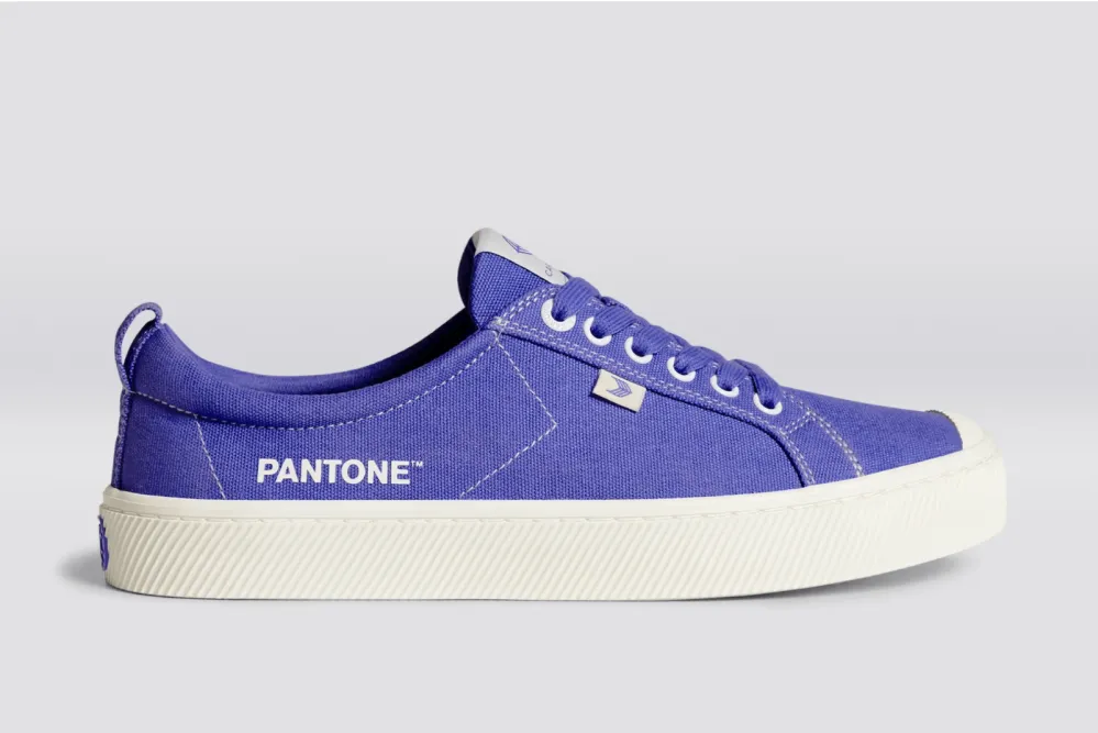 Pantone Very Peri/Off-White Canvas OCA Low