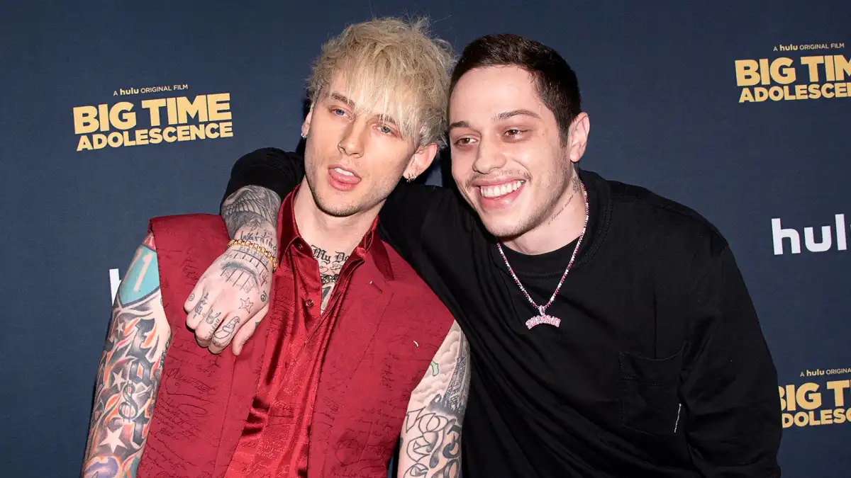 Pete Davidson and Machine Gun Kelly Getting Manicures Together Is BFF Goals: ‘Rock and Roll, Dude’