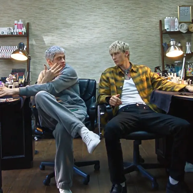 Pete Davidson and Machine Gun Kelly Getting Manicures Together Is BFF Goals: &lsquo;Rock and Roll, Dude&rsquo;