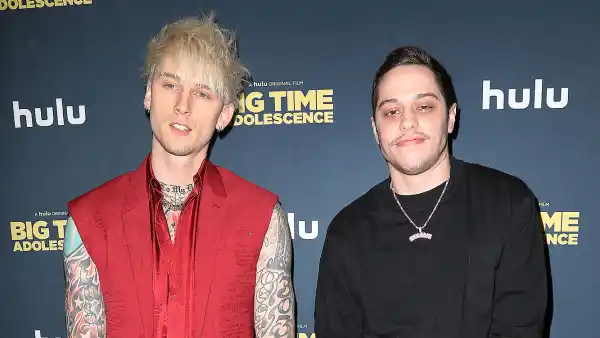 Pete Davidson and Machine Gun Kelly Strip Down to Their Underwear for Calvin Klein Instagram Live