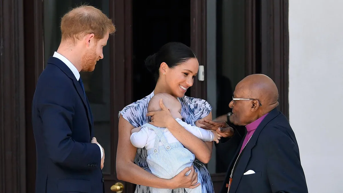 Prince Harry and Meghan Markle Reflect on Desmond Tutu Meeting Son Archie in Touching Tribute