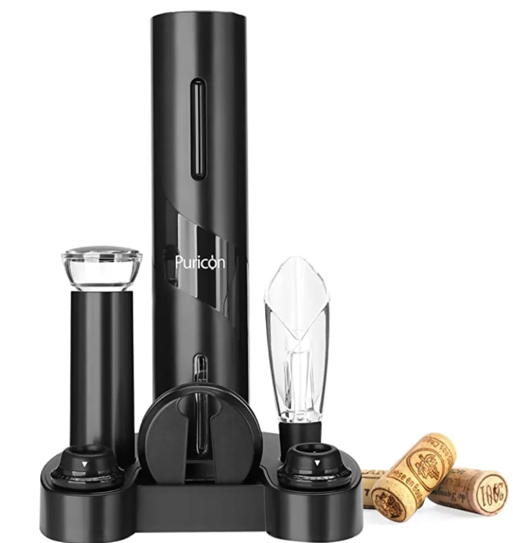 Puricon Electric Wine Opener Set