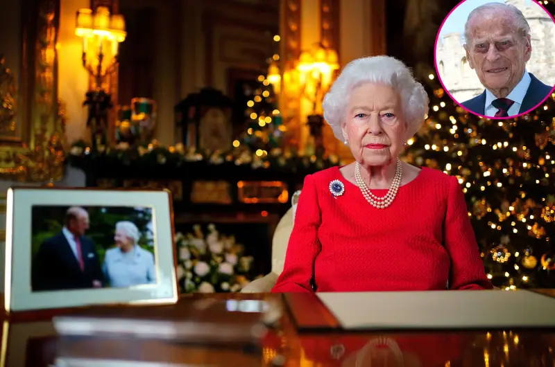 Queen Elizabeth II Honors Prince Philip in Christmas Broadcast 3