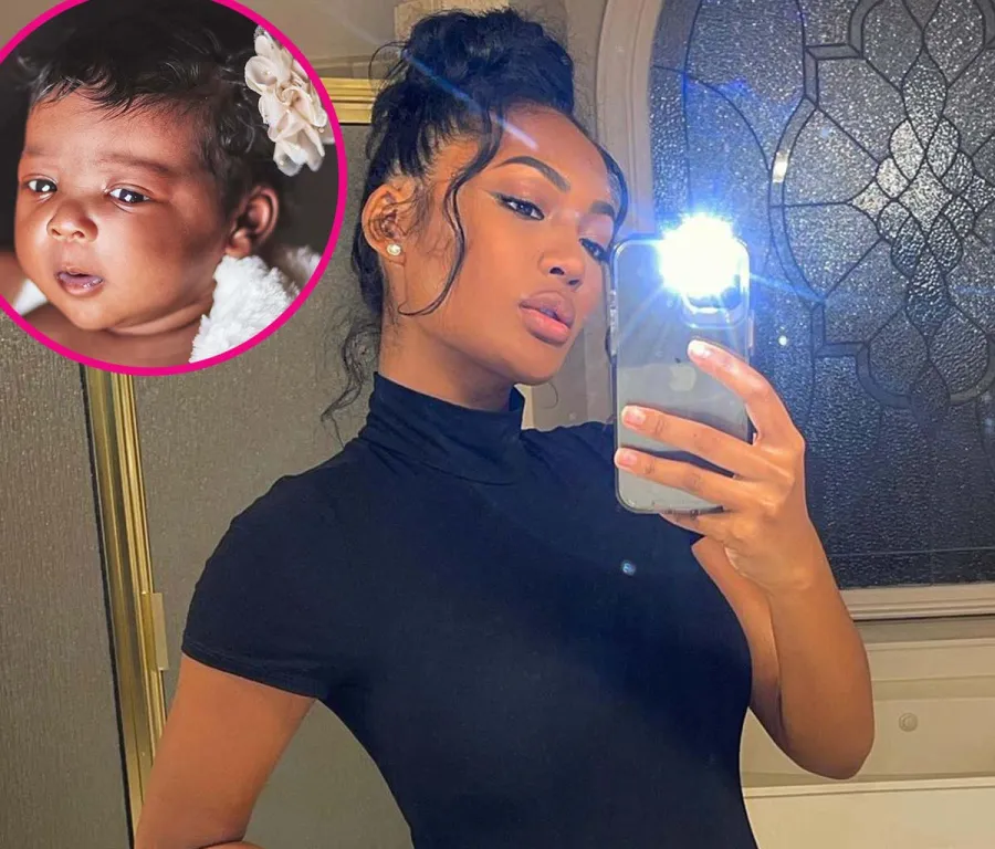 RHOAs Falynn Gives Birth Shares 1st Photo Daughter Emma