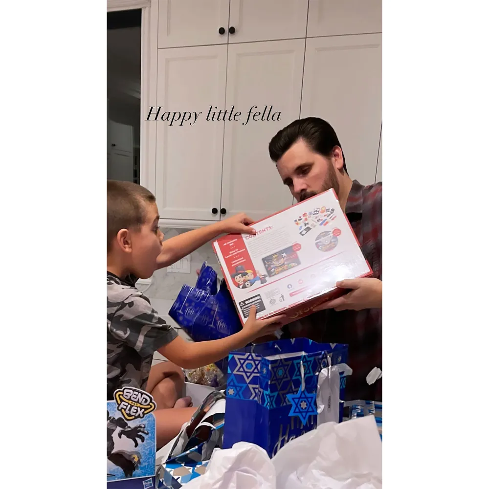 Scott Disick Celebrates Hannukah With His 3 Kids: &lsquo;Family First'