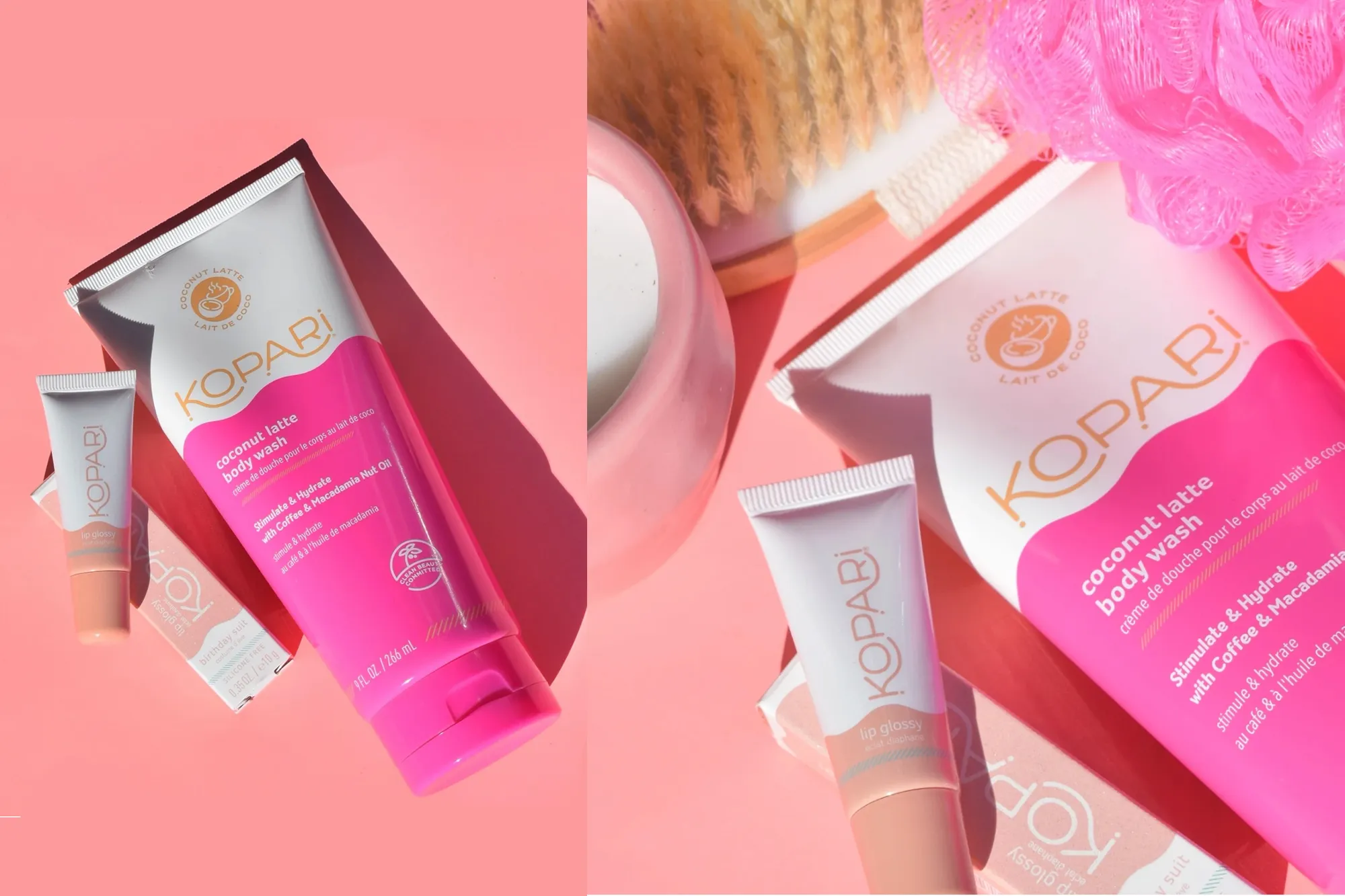 Supple & Smooth Duo Body Cleanser + Lip Glossy Set