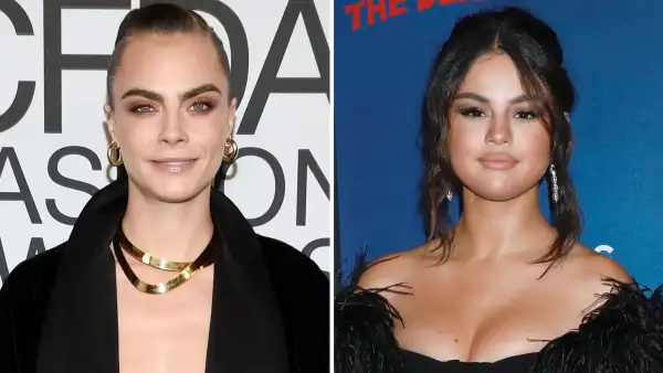 Surprise Cara Delevingne Gets Same Giant Rose Tattoo Selena Gomez